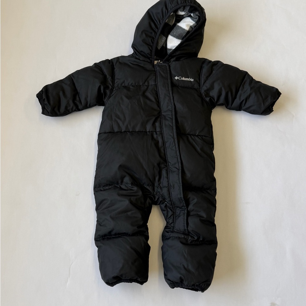 Columbia Black 6-12 month Snowsuit